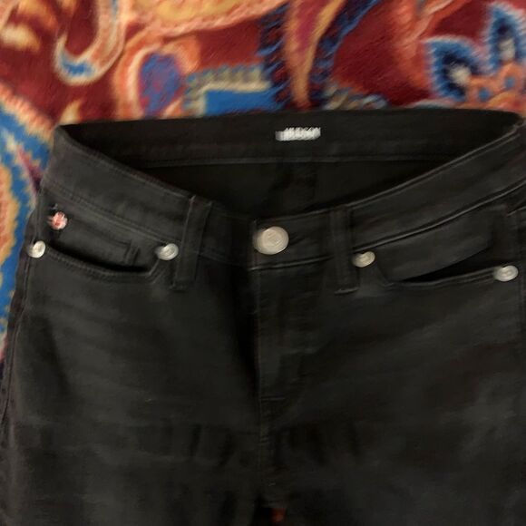 Hudson black women jeans size 28 - Picture 3 of 6